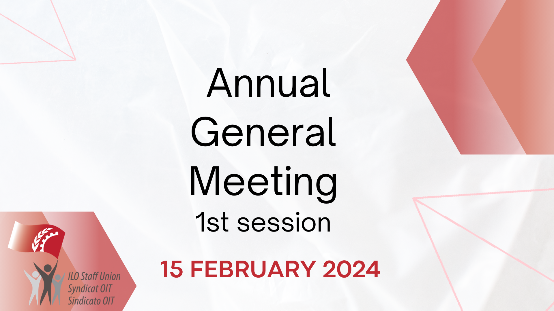 Annual General Meeting - 1st session - 15 February 2024
